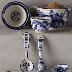 Anthropologie Measuring Cups + Spoon
